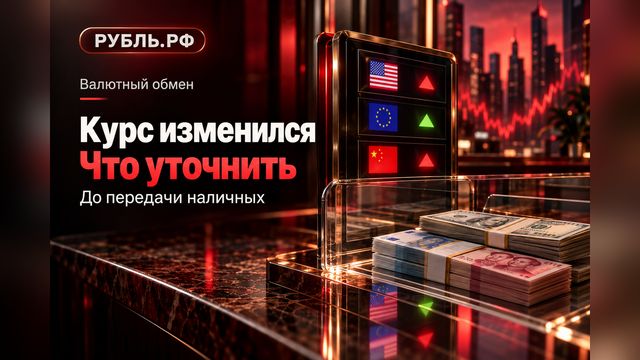 Курс на табло обменника изменился: что уточнить до передачи наличных