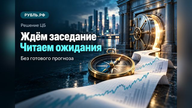 Заседание по ставке ещё впереди: как читать ожидания без готового прогноза