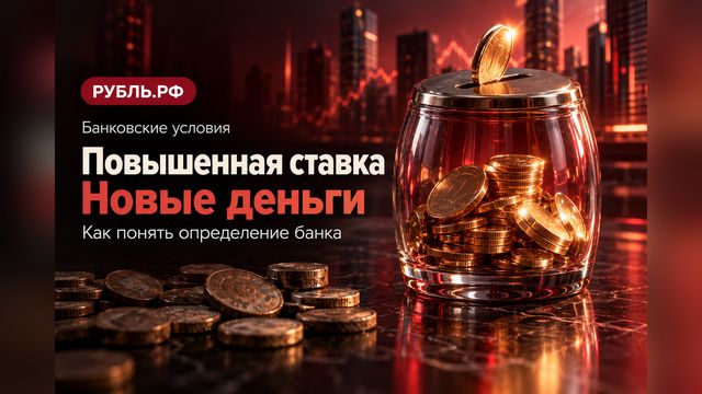 Повышенная ставка только на новые деньги: как прочитать определение банка