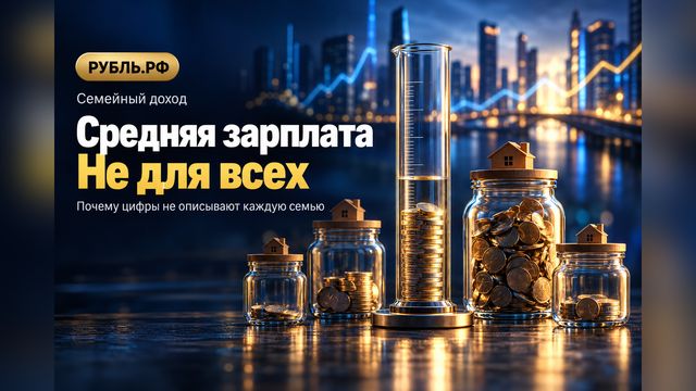 Статистика зарплат и семейный доход: почему средняя величина не описывает всех